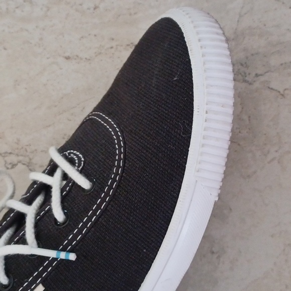 TOMS Canvas Lace Up Sneakers - Size 6.5 - Picture 7 of 8